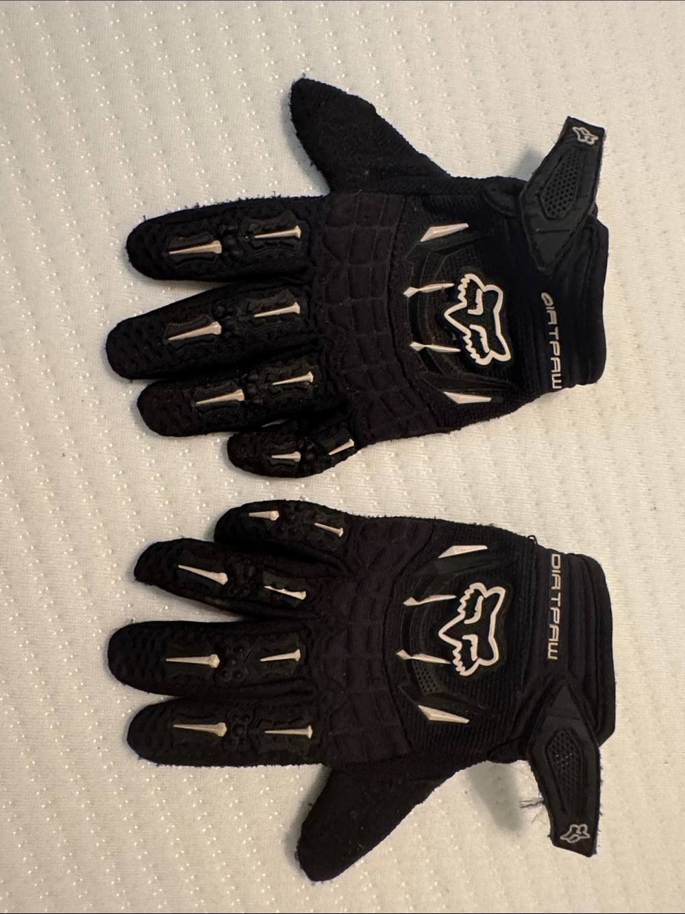 Fox Black Tactical Kids Gloves